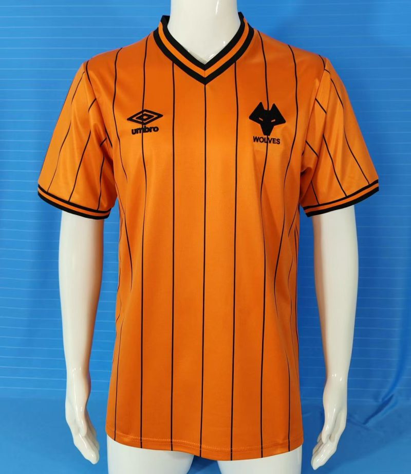 31672647e851b60e881dd1766e4a3921 1985/1986 Retro Wolverhampton Wanderers Home Football Shirt 1:1 Thai Quality