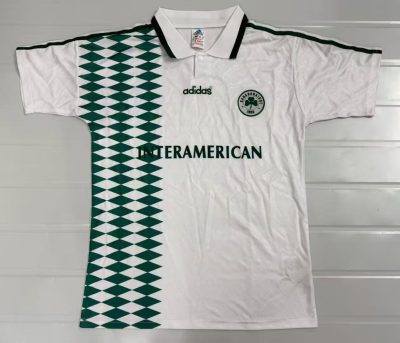 1995/1996 Panathinaikos Away Football Shirt 1:1 Thai Quality