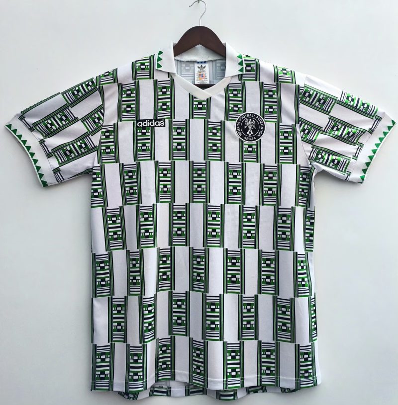326b77c17c194f24484f73889d9ab9df 1994 Retro Nigeria Away Football Shirt 1:1 Thai Quality