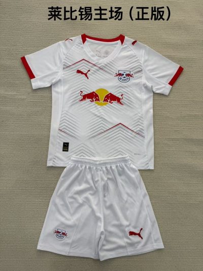2025/2026 RB Leipzig Home Football Shirt Kids Size 1:1 Thai Quality