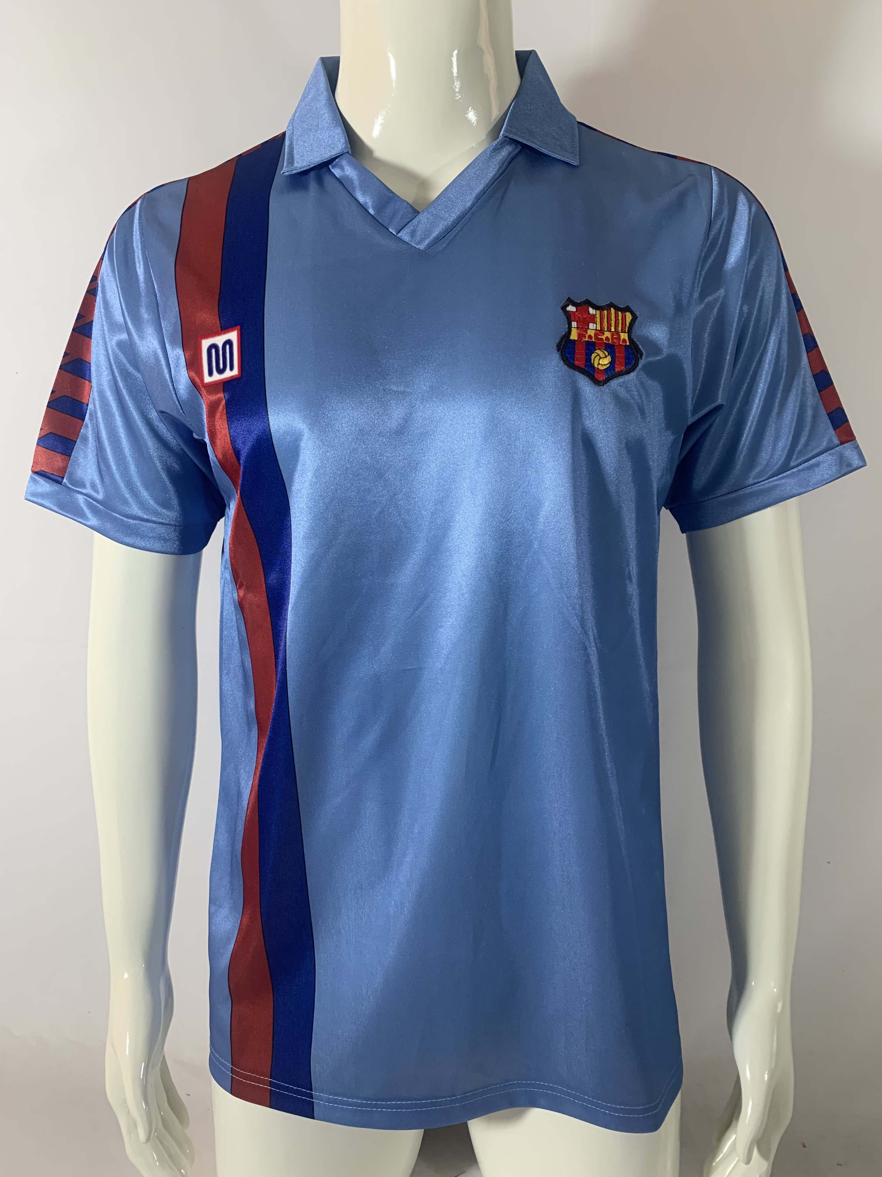 1985/1991 Retro Barcelona Away Football Shirt 1:1 Thai Quality