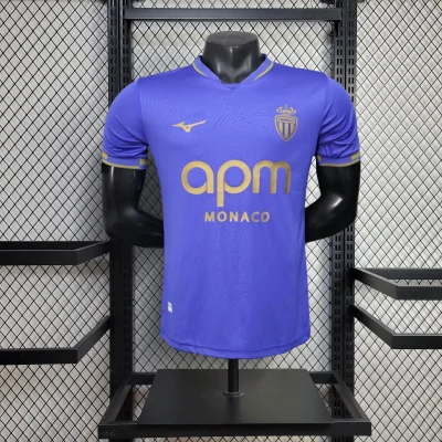 2025/2026 Player Version AS Monaco Away Football Shirt 1:1 Thai Quality