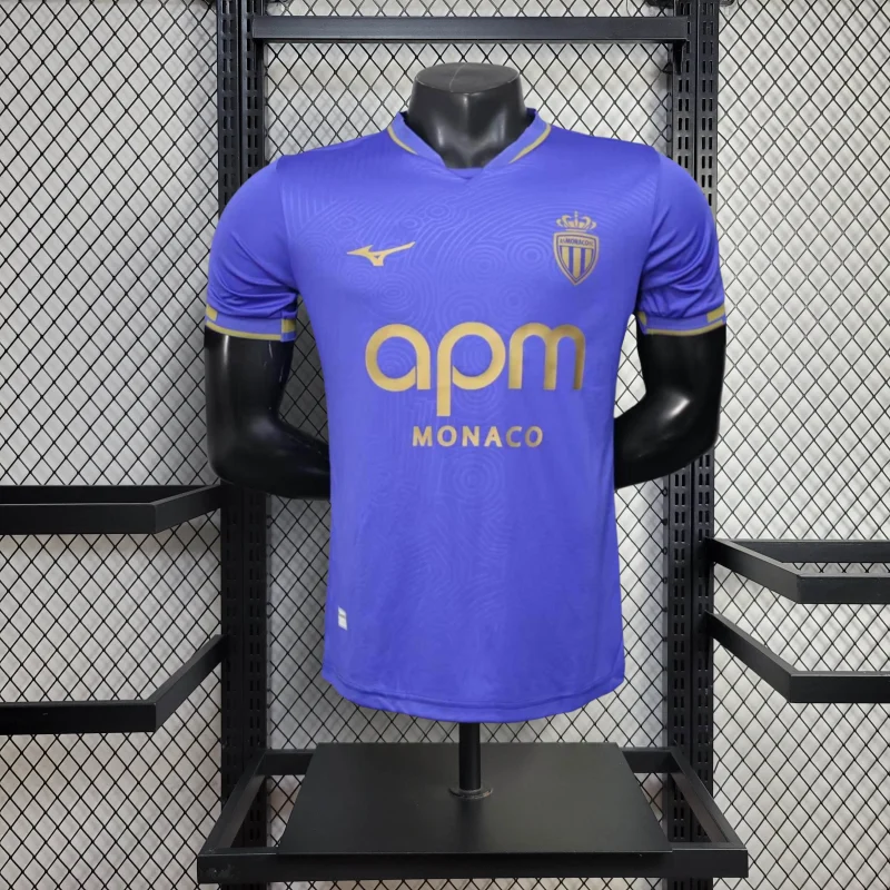 33357c069f3e16eb211ad192248d68cd 2025/2026 Player Version AS Monaco Away Football Shirt 1:1 Thai Quality