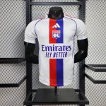 2025/2026 Player Version Lyon Home Football Shirt 1:1 Thai Quality