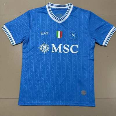 2025/2026 Napoli Home UCL Football Shirt 1:1 Thai Quality