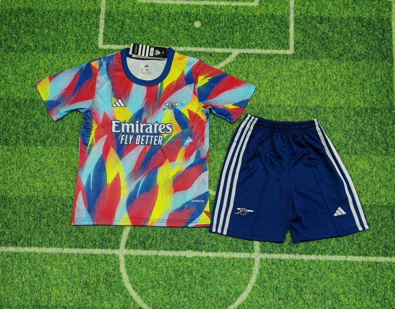 346668190175556279693cccbcd9a826 2025/2026 Arsenal Training suit Football Shirt Kids Size 1:1 Thai Quality