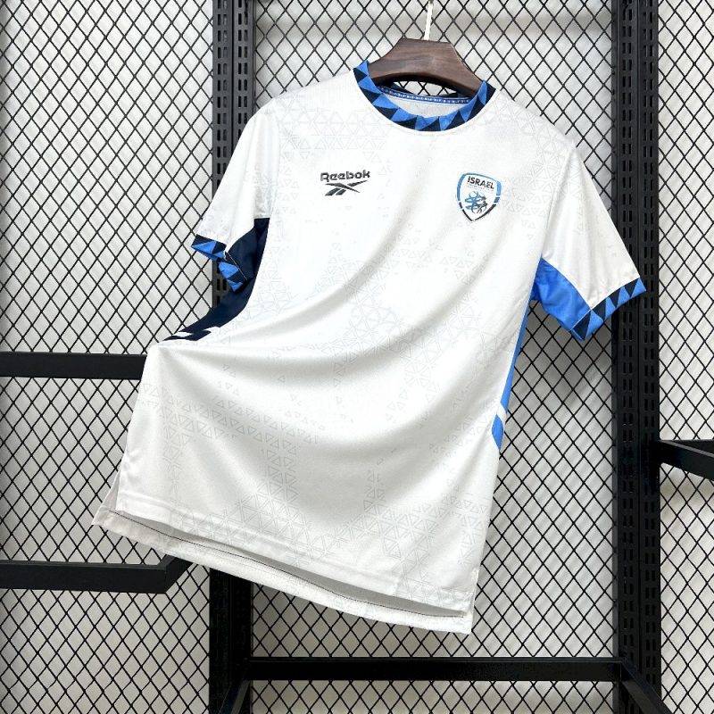 3467df167f7cca692b32bef27b181a0f 2025 Mens lsrael Home Football Shirt 1:1 Thai Quality