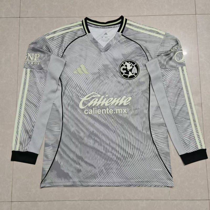 2025/2026 Long Sleeve America Thir Football Shirt 1:1 Thai Quality