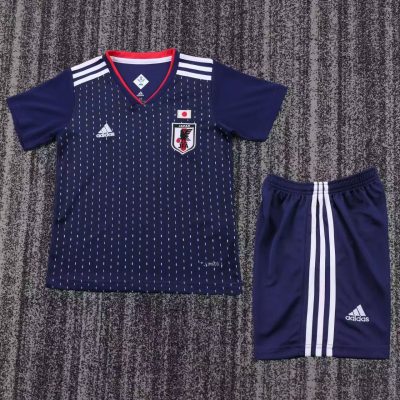 2018 Japan Home Football Shirt Kids Size 1:1 Thai Quality