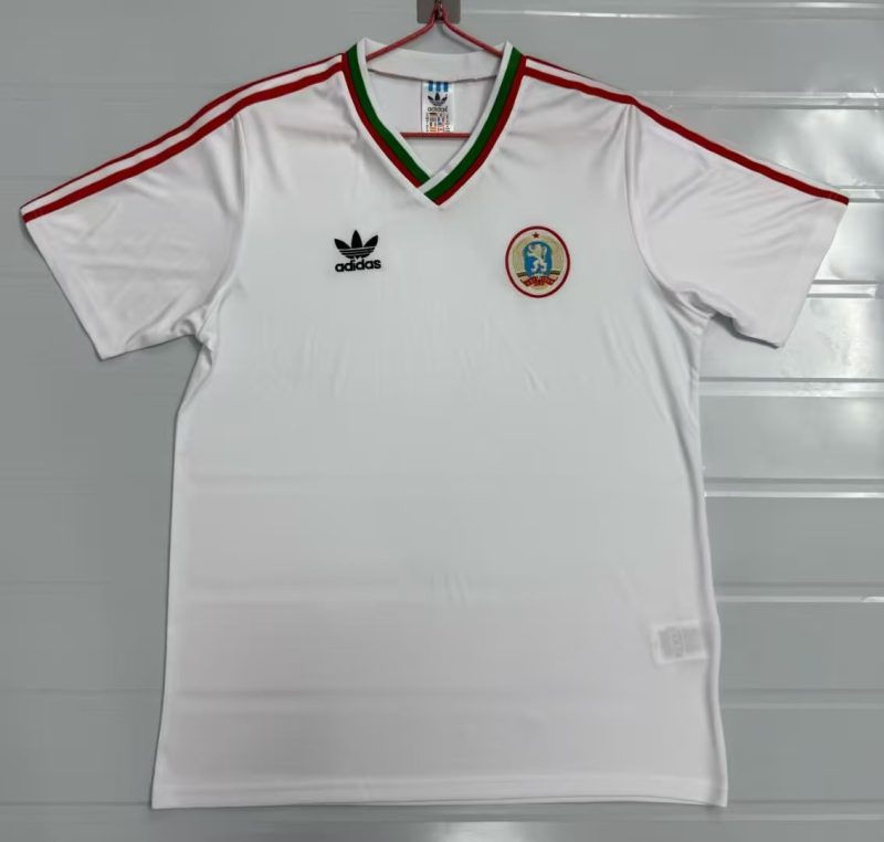 358db80d2cd538fbc7f35e0da3f17887 1986 Bulgaria Home Football Shirt 1:1 Thai Quality