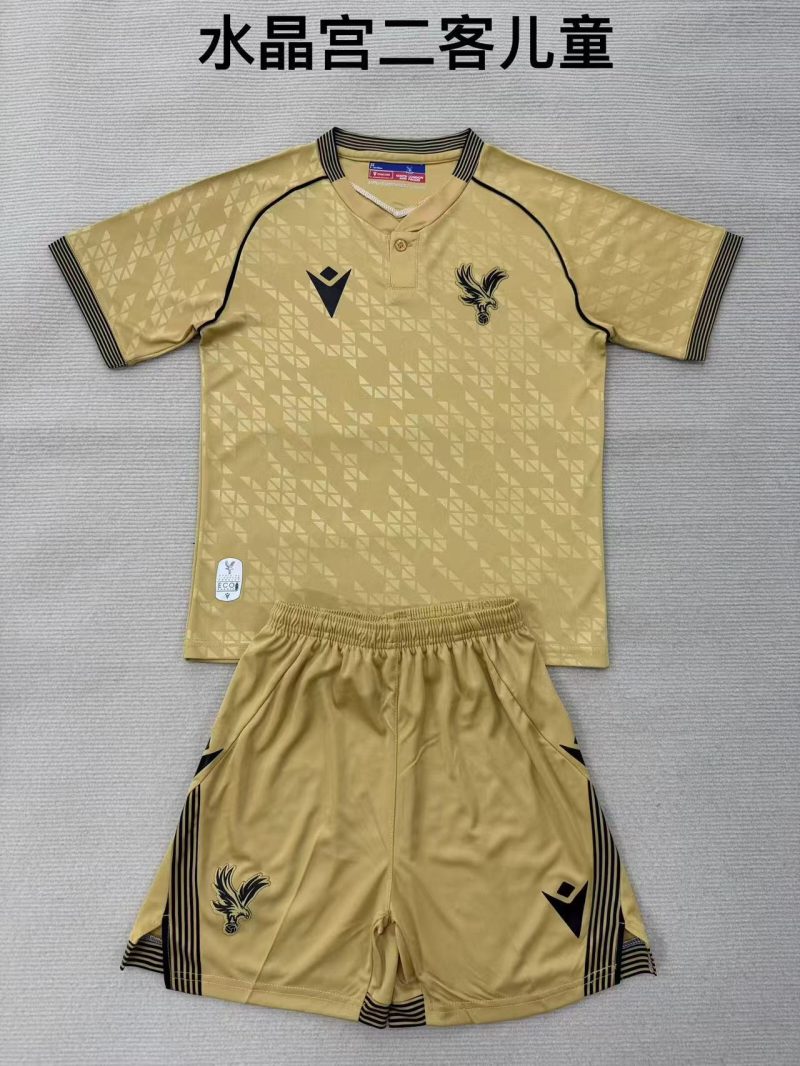 3720c95abc6cfe7003c081829a181dcc 2025/2026 Crystal Palace Third Kids Size 1:1 Thai Quality