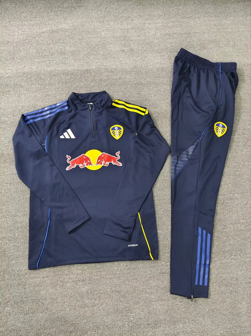 38571878a4d50ecc28a04e76da699c9e 2025/2026 Leeds United Half-Pull Training Wear Football Shirt