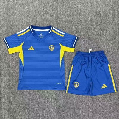 2025/2026 Leeds United Away Football Shirt Kids Size 1:1 Thai Quality