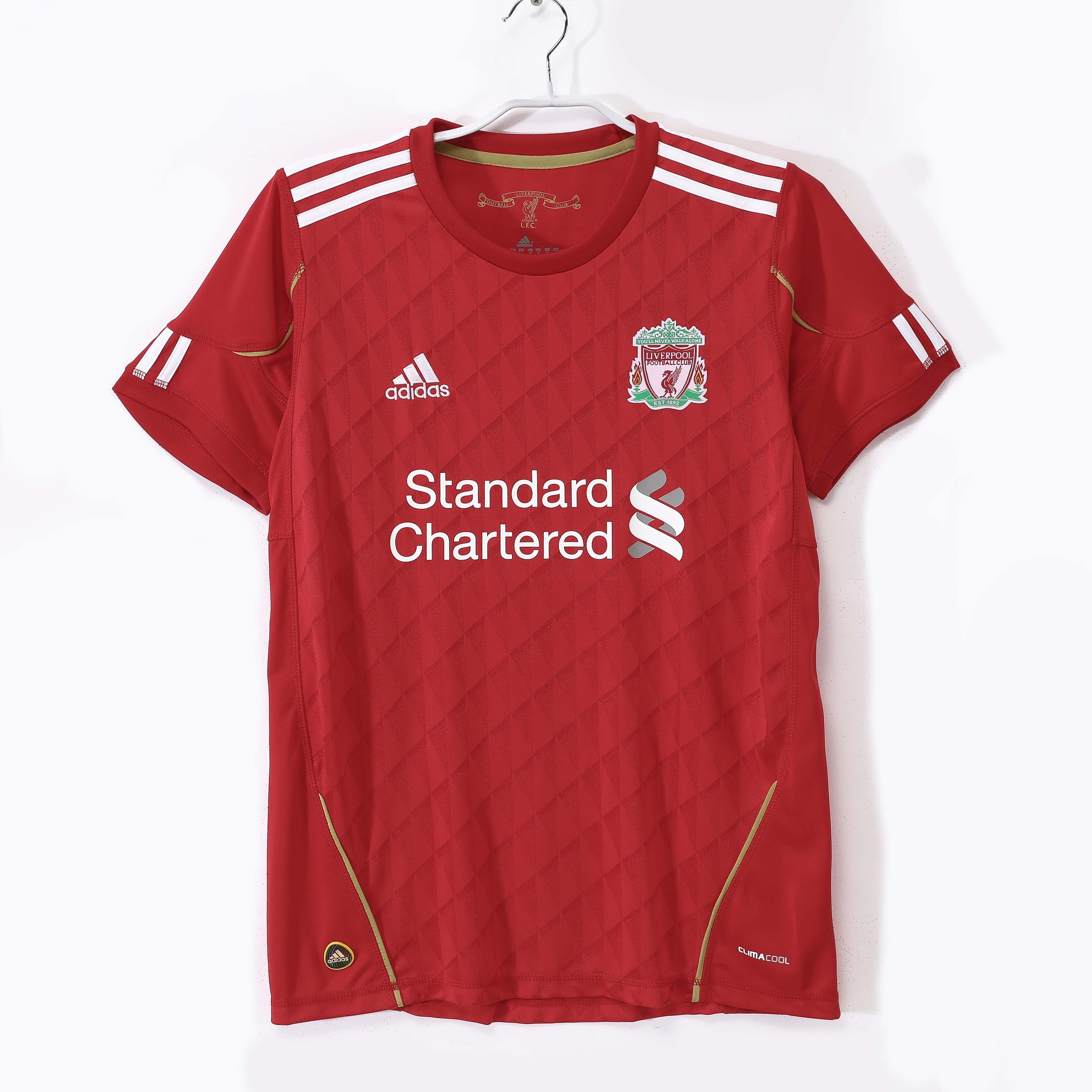 2010/2011 Retro Liverpool Home Football Shirt 1:1 Thai Quality