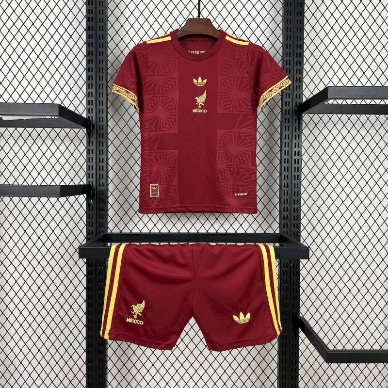 2025/2026 Mexico Football Shirt Kids Size 1:1 Thai Quality