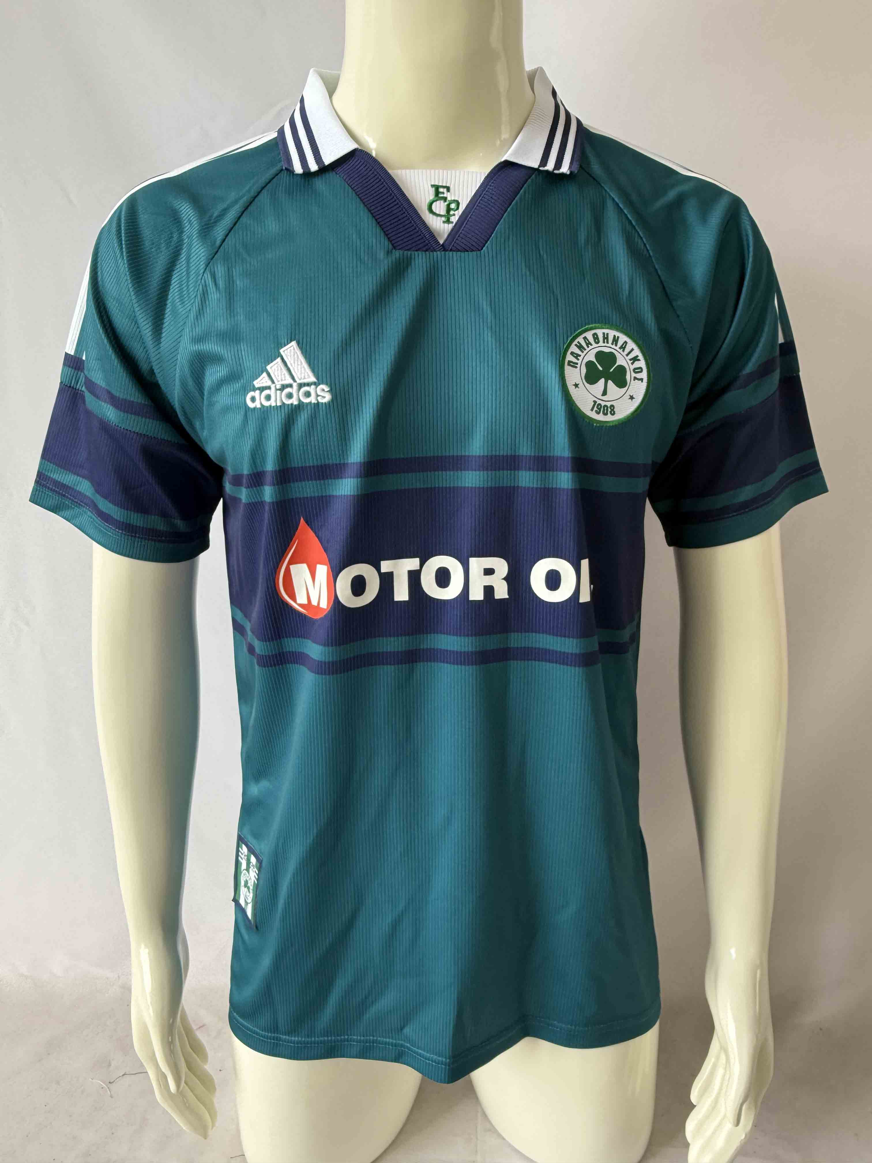 1999/2000 Retro Panathinaikos FC Home Football Shirt 1:1 Thai Quality