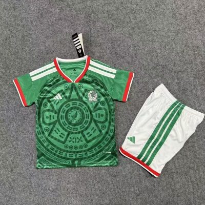 2026 Mexico Home Football Kids Size 1:1 Thai Quality