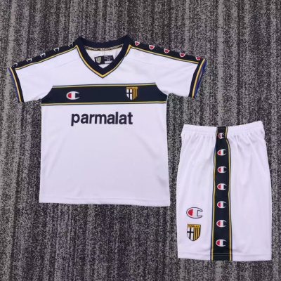 2002/03 Parma Away  Football Shirt Kids Size 1:1 Thai Quality