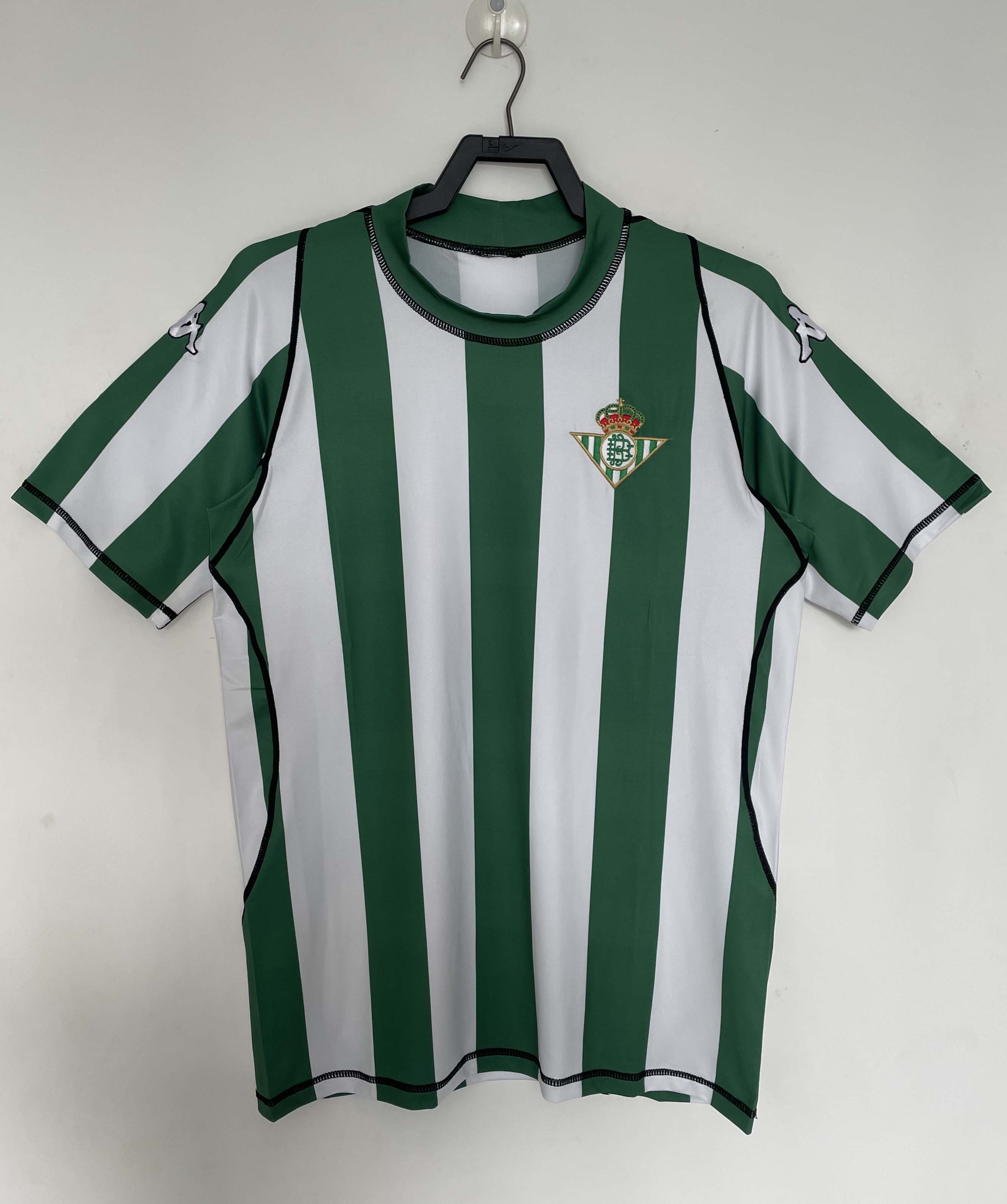 2003/2004 Retro Real Betis Home Football Shirt 1:1 Thai Quality