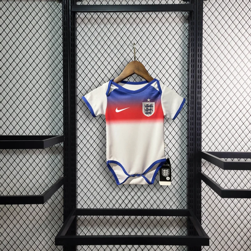 418c064eee3f5bc8545d099df76d5849 2025 England Home Football Shirt Baby Size 1:1 Thai Quality