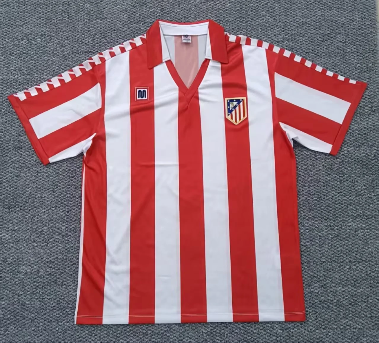1982/1983 Retro Atletico Madrid Home Football Shirt 1:1 Thai Quality