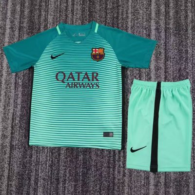 2016/17 Barcelona Third Football Shirt Kids Size 1:1 Thai Quality