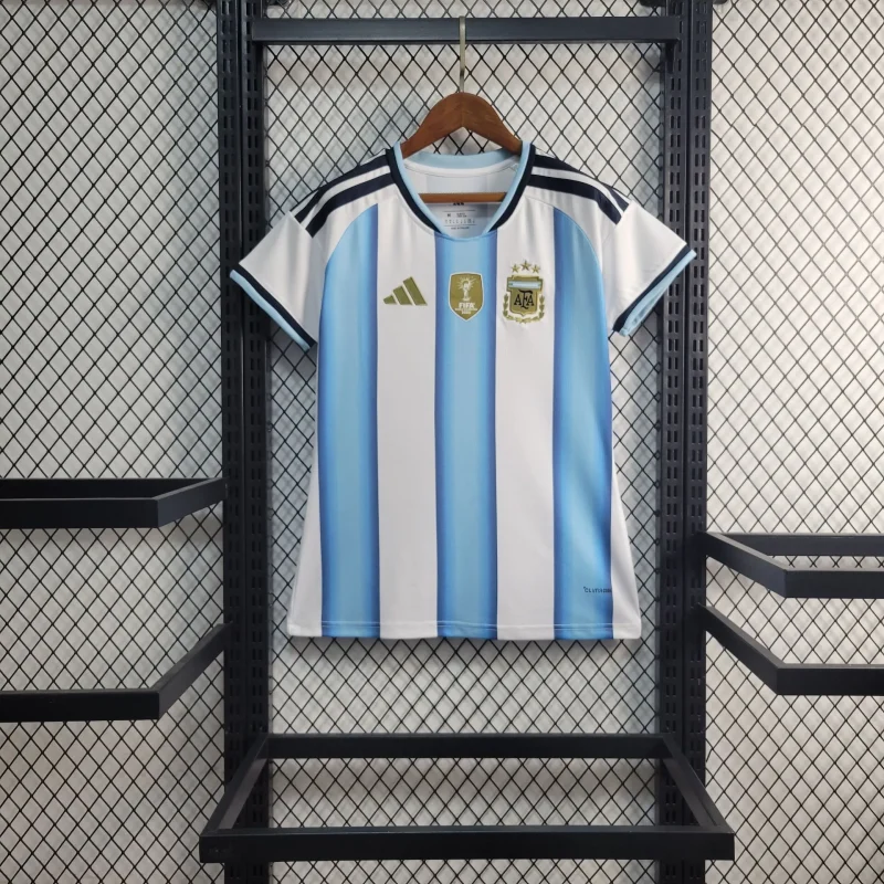 455457240c8b345d20db37c7226996c2 2026 Women Argentina Home Football Shirt 1:1 Thai Quality