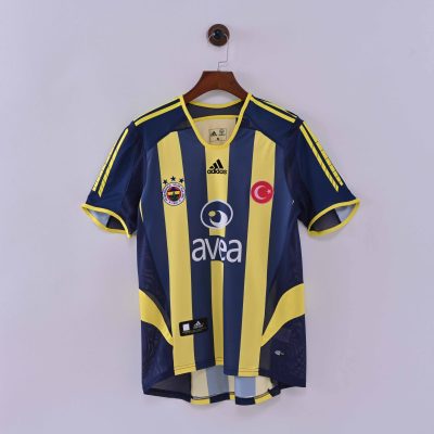 2005/2006 Retro Fenerbahce Home Football Shirt 1:1 Thai Quality