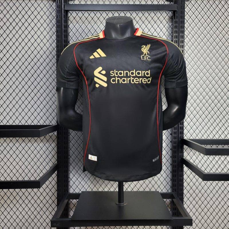 476dbf6b6a5896edb314b4b968e39862 2025/2026 Player Version Liverpool Goalkeeper Football Shirt 1:1 Thai Quality