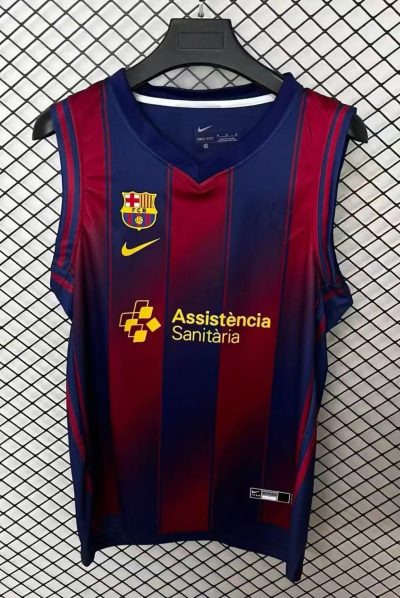 2025/2026 Barcelona Basketball Football Shirt 1:1 Thai Quality