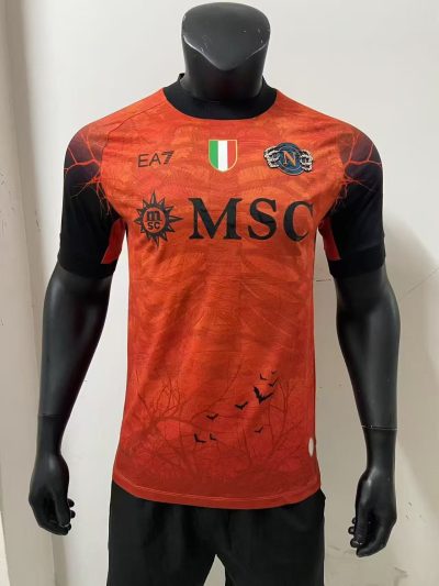 2025/2026 Player Version Napoli Halloween Football Shirt 1:1 Thai Quality