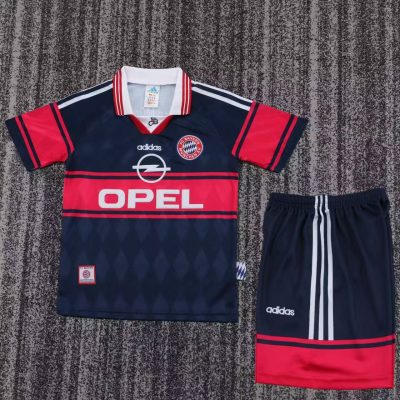 1998/99 Bayern Munich Home Football Shirt Kids Size 1:1 Thai Quality
