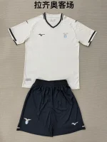 2025/2026 Lazio Away Football Shirt Kids Size 1:1 Thai Quality
