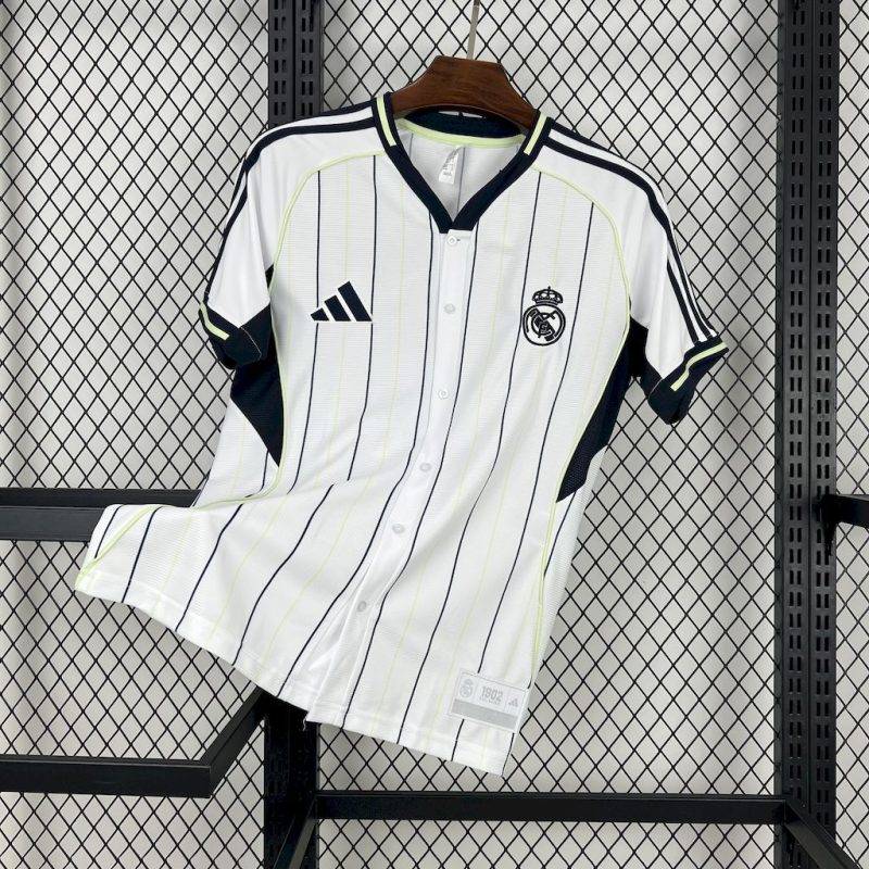 2025/2026 Retro Real Madrid Football Shirt 1:1 Thai Quality