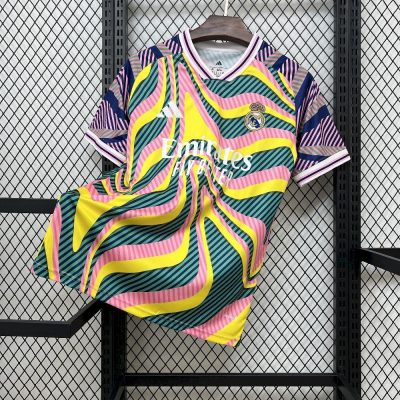 2025/2026 Real Madrid Pre-match uniform Football Shirt 1:1 Thai Quality