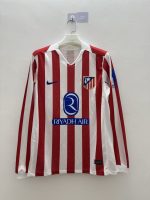 2025/2026 Atletico Madrid Home Long sleeves Football Shirt 1:1 Thai Quality