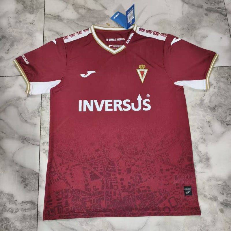 4a7d27ed7a057b6939d40e8308379107 2025/2026 Real Murcia Home Football Shirt 1:1 Thai Quality