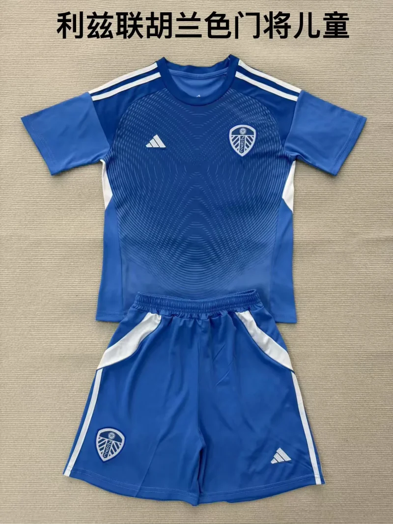 4aa91c965f665deaff7c786534183436 2025/2026 Leeds United Goalkeeper Football Shirt Kids Size 1:1 Thai Quality