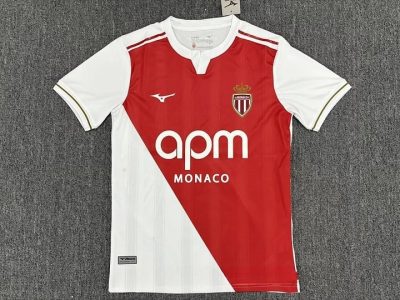 2025/2026 AS Monaco Home Football Shirt 1:1 Thai Quality