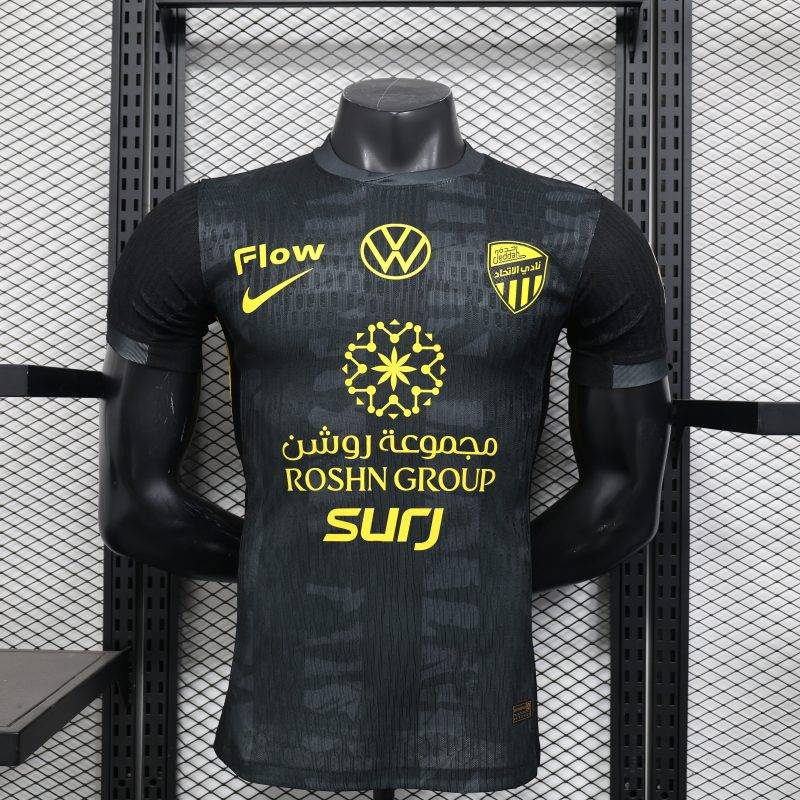 4b605cc0ffb5524bf68e48e0e8b4a212 2025/2026 Player Version AL-ITTIHAD JEDDAH Third Football Shirt 1:1 Thai Quality