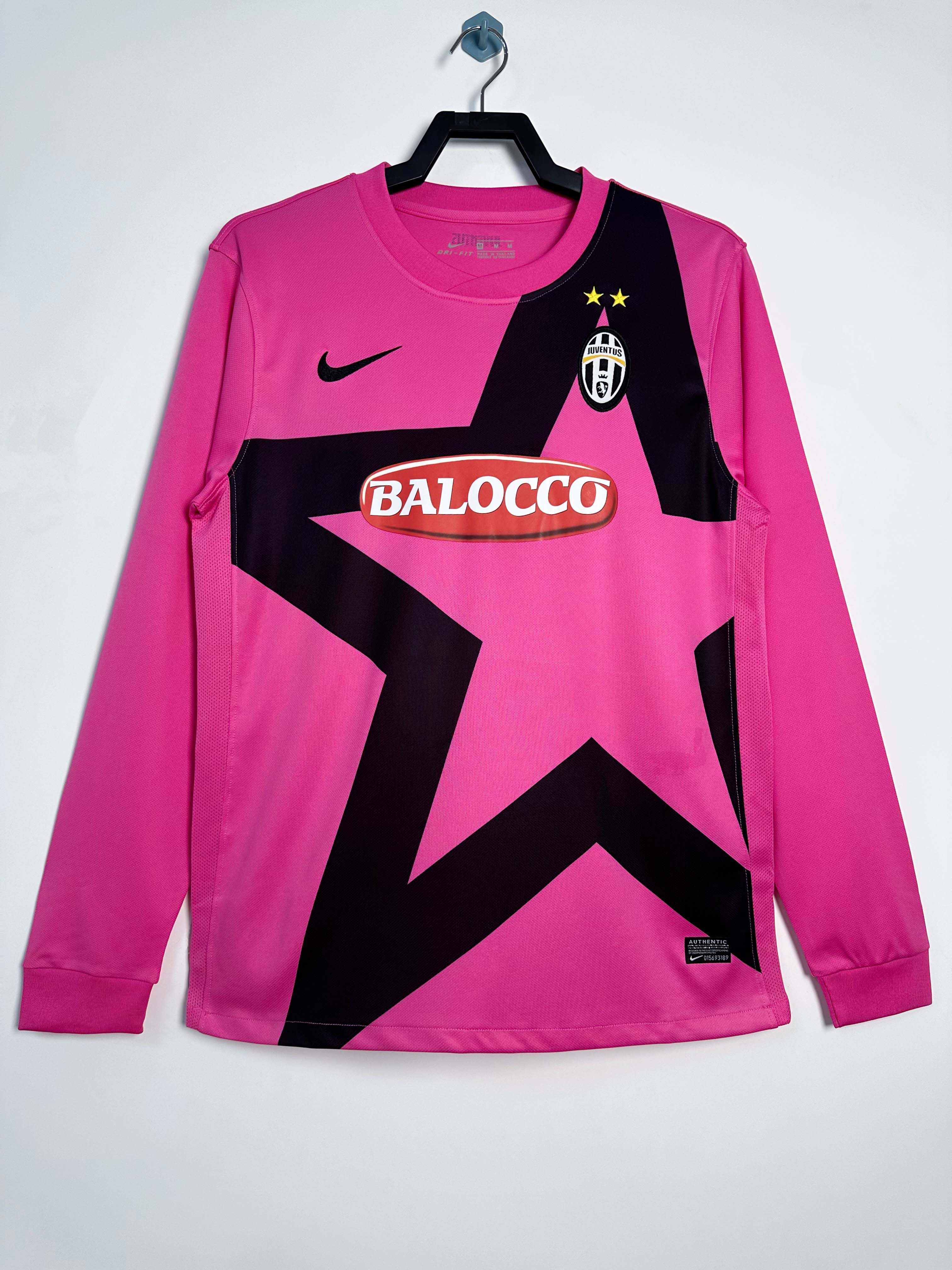 2011/2012 Retro Long Sleeve Juventus Away Football Shirt 1:1 Thai Quality