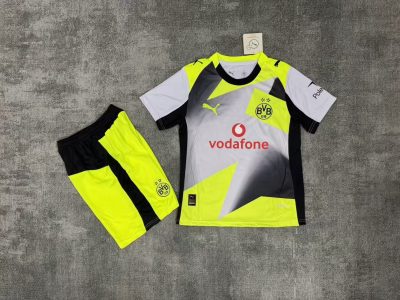 2025/2026 Dortmund Away Football Shirt Kids Size 1:1 Thai Quality