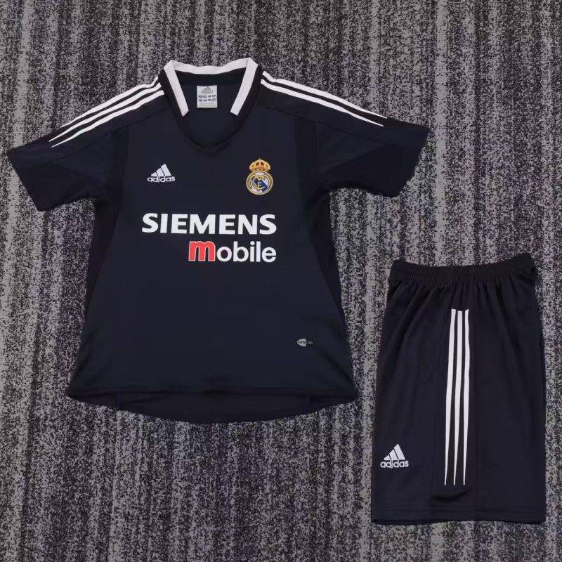 4f1810fc551054f32d870ba307f6b79b 2004/05 Real Madrid Away Football Shirt Kids Size 1:1 Thai Quality