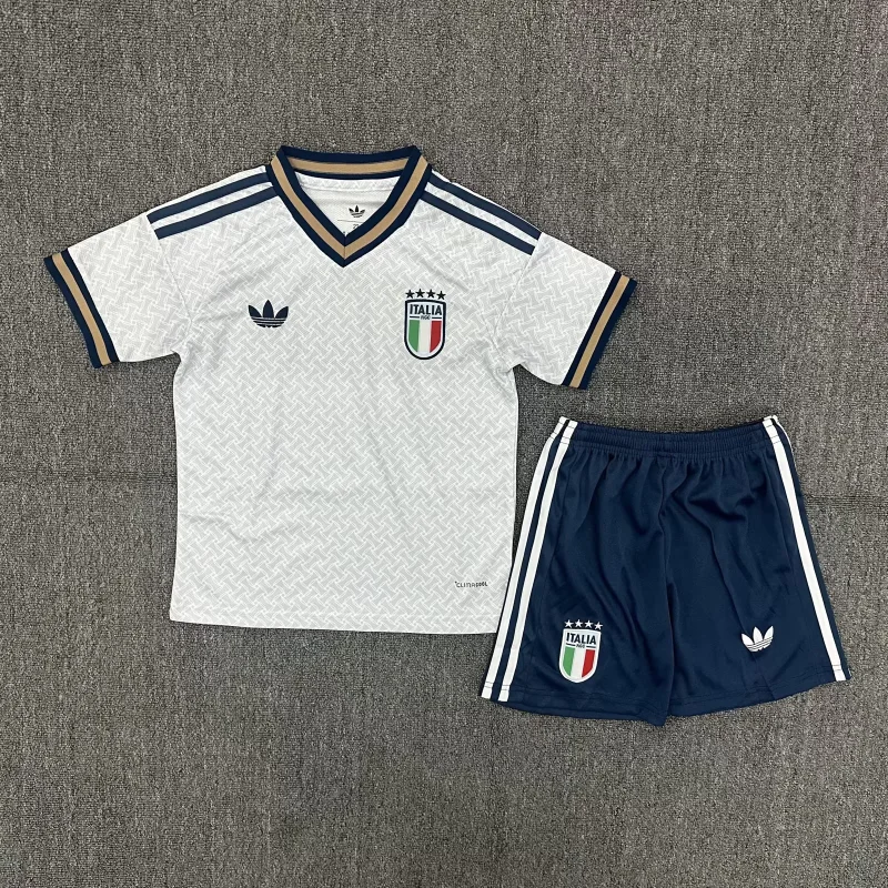 51688856e3ab7ca2d3b042980e51d0c8 2026 Italy Away Football Shirt Kids Size 1:1 Thai Quality