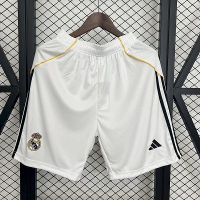 2025/2026 Real Madrid Home Shorts 1:1 Thai Quality