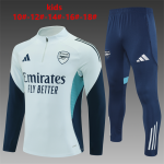 2025/2026 Arsenal Half-Pull Training Suit Football Shirt Kids Size