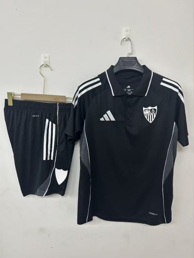 2025/26 Sevilla Black Training suit Football 1:1 Thai Quality