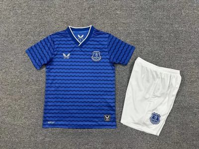 2025/2026 Everton Home Football Shirt Kids Size 1:1 Thai Quality