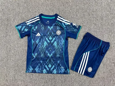 2025/2026 Leicester City Away Football Shirt Kids Size 1:1 Thai Quality