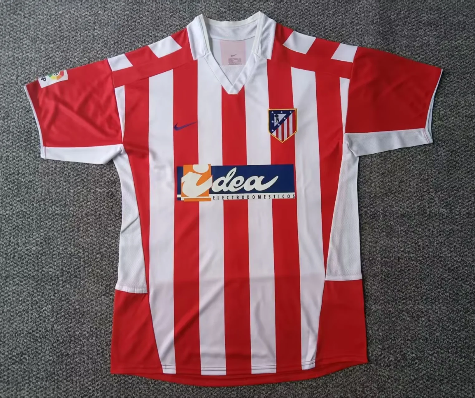2002/2003 Retro Atletico Madrid Home Football Shirt 1:1 Thai Quality